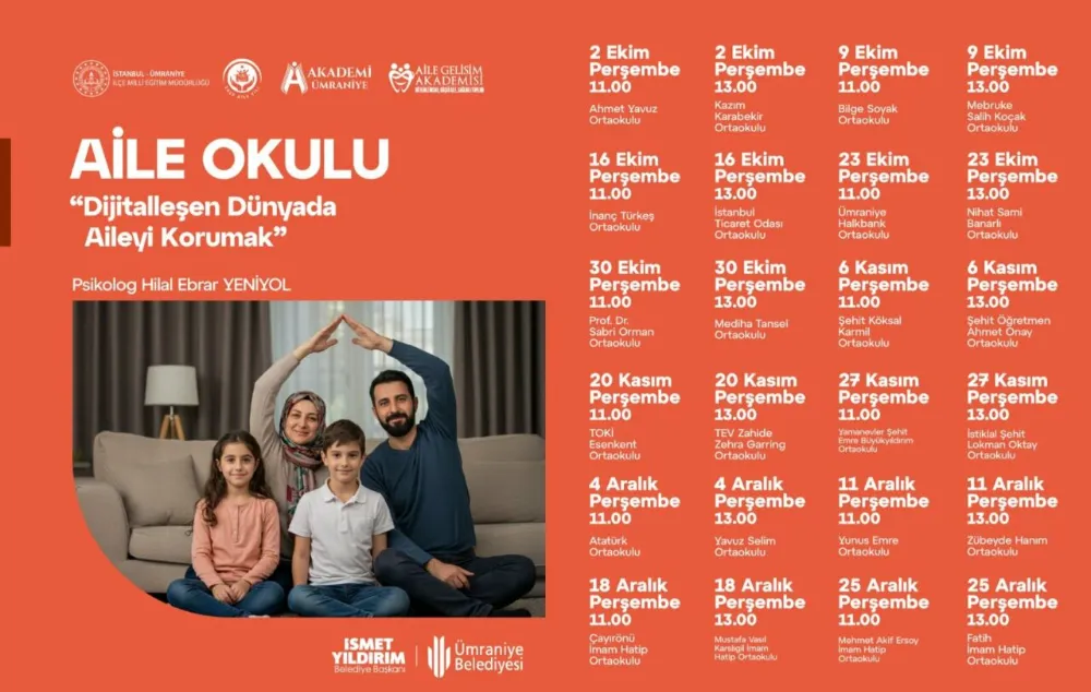 Ümraniye Belediyesinde Aile Eğitimi