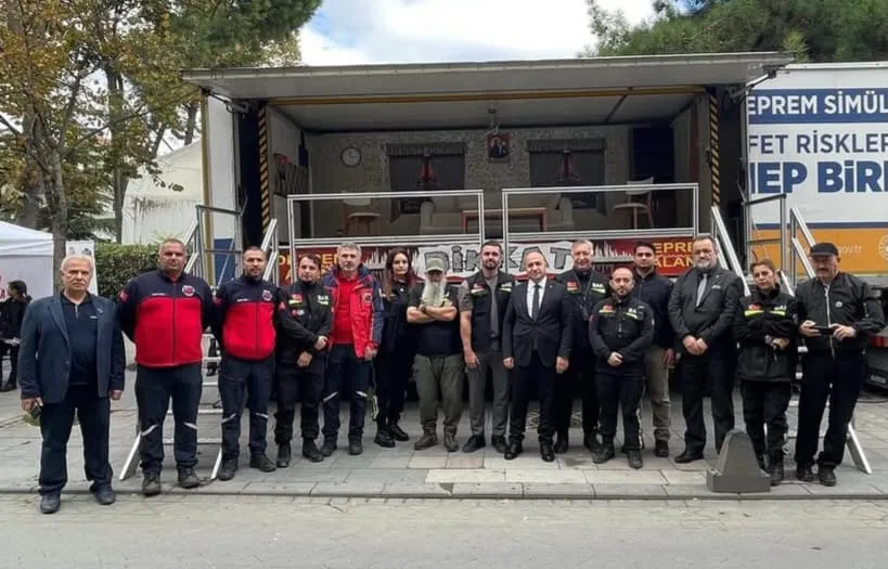 Kaymakam Çiftçi 7,2 lik depremi yaşadi