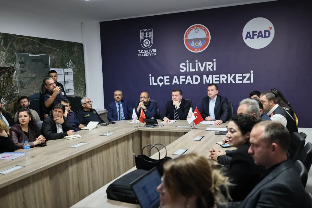 Silivride Afet Strateji Toplantısı Yapıldı