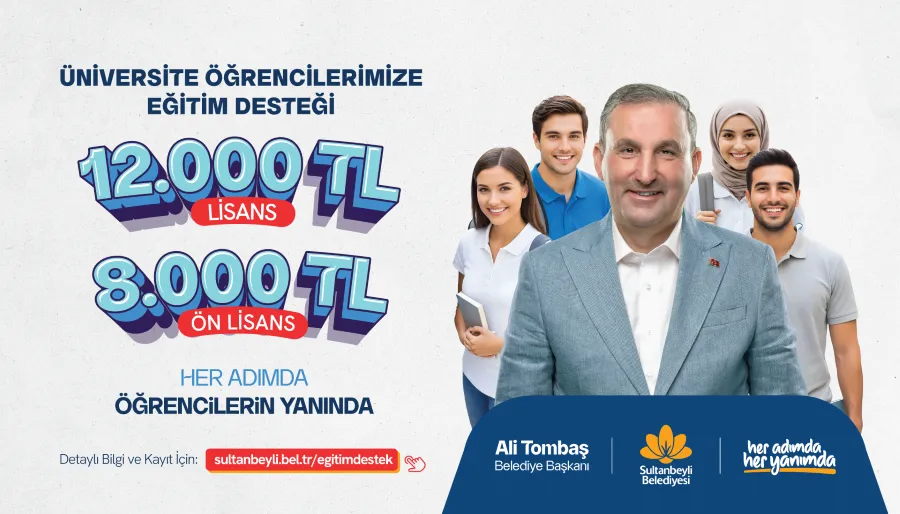 Sultanbeyli Belediyesinden Üniversite Öğrencilerine Destek