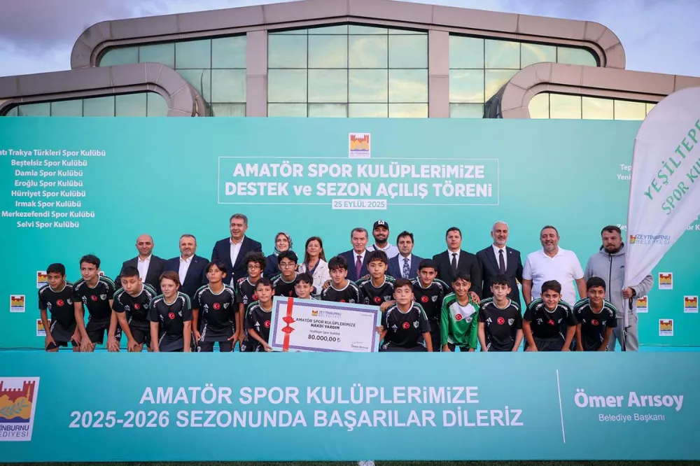 Zeytinburnunda Spor Kulüplerine Dev Destek